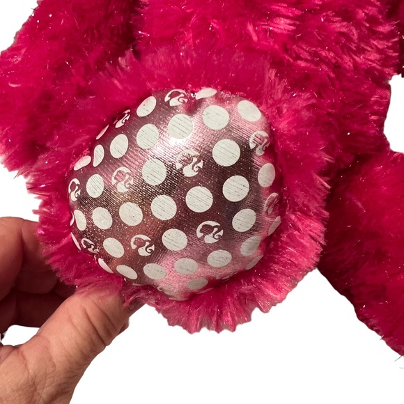 Barbie Build-A-Bear Workshop Pink SparkleStuffed Animal Teddy Bear Plush - Picture 5 of 7
